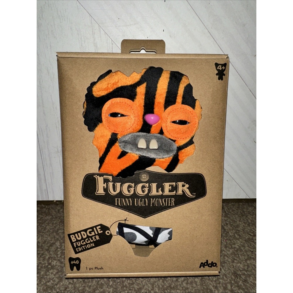 Fuggler Budgie Fugglers Edition #40 Ugly Monster Plush New